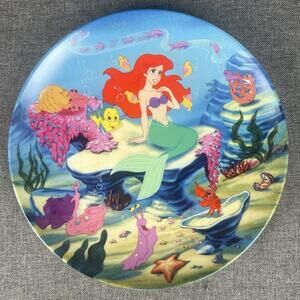 The Little Mermaid Collectors Plate "A Song from the‎ Sea" by Knowles